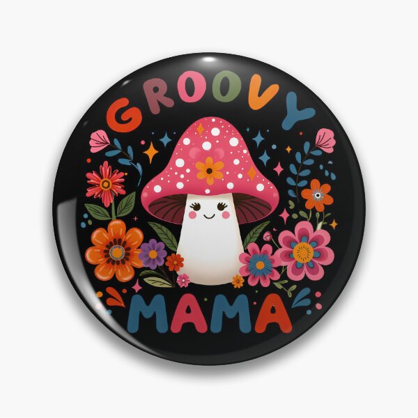 Item preview, Retro Groove with Groovy Mama designed and sold by Karo Art.