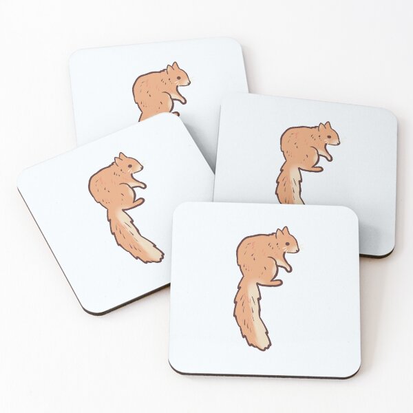 Item preview, Red Squirre illustration  designed and sold by Mayarart.