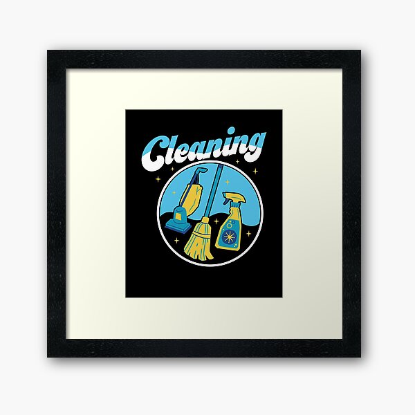 Item preview, Cleaning Cleaner Housewife Housekeeping designed and sold by Artee79.