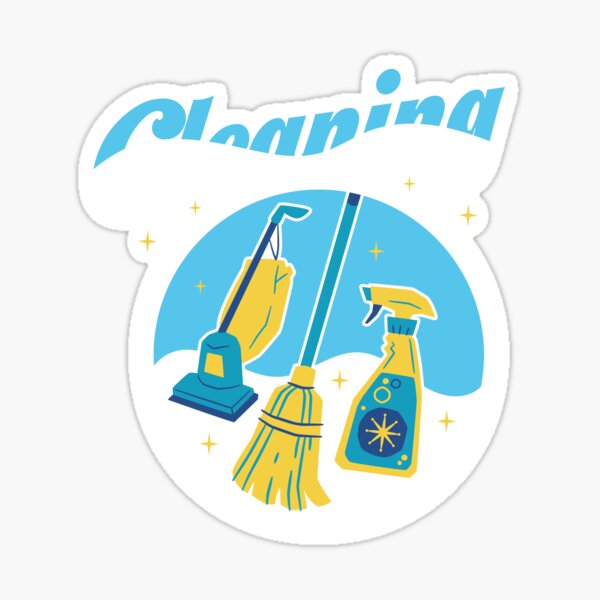 Item preview, Cleaning Cleaner Housewife Housekeeping designed and sold by Artee79.
