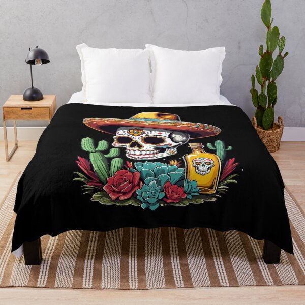 Item preview, Sugar Skull Iconic Mexico Tequila Cinco de designed and sold by LuminOrb.
