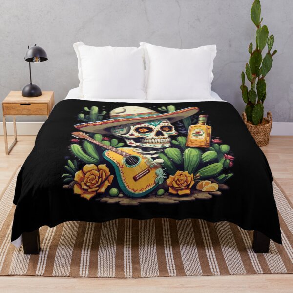 Item preview, Tequila Skull Design Cinco De Mayo Mexico Celebration designed and sold by LuminOrb.