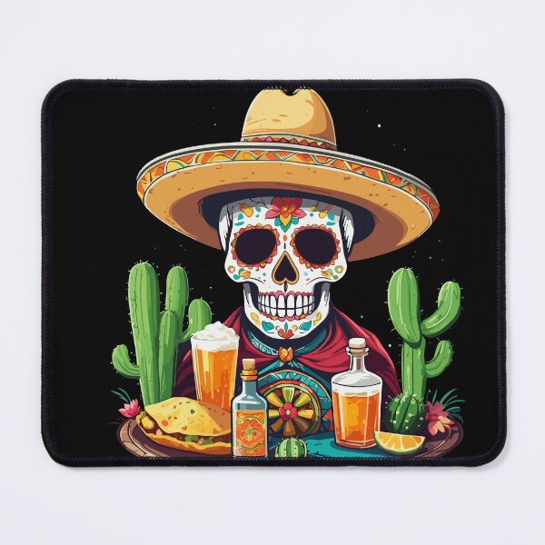 Item preview, Tequila Skull Cinco De Mayo Mexico Celebration designed and sold by LuminOrb.