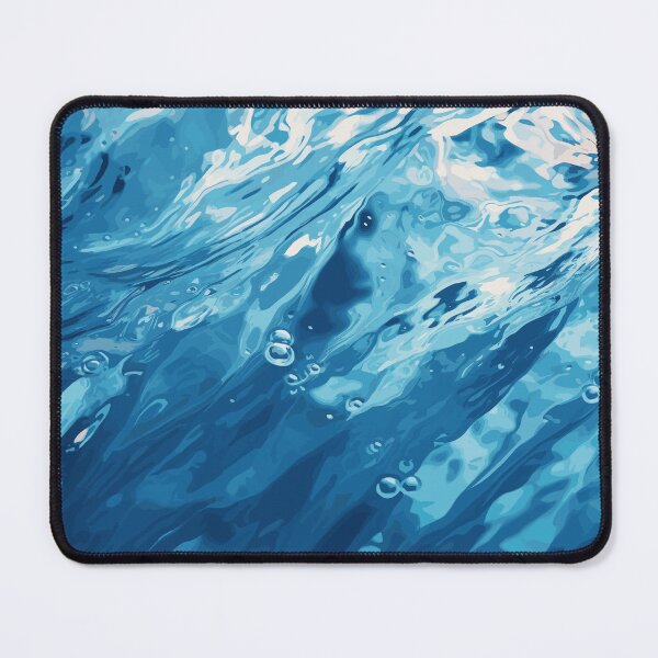 Item preview, Serene Blue Water designed and sold by Vector Scout Lab.