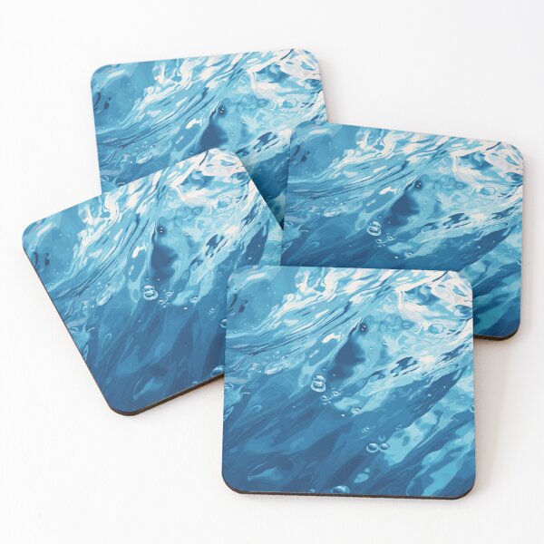 Item preview, Serene Blue Water designed and sold by Vector Scout Lab.
