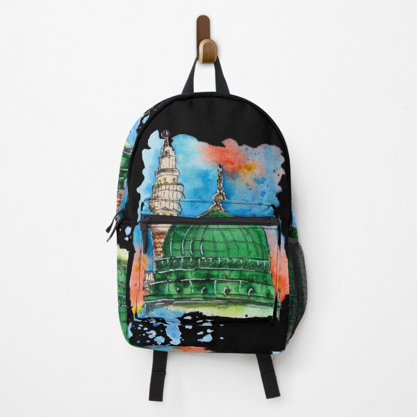 Item preview, Islam Aesthetic, green dome Medina designed and sold by doorzz.