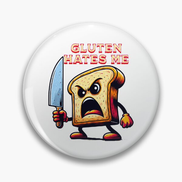 Artikelvorschau, Gluten Intolerant Lustig entworfen und verkauft von CyberWindow.
