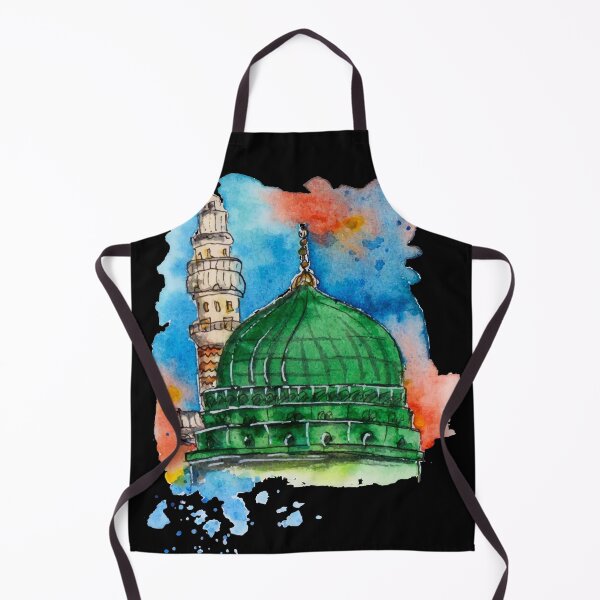 Item preview, Islam Aesthetic, green dome Medina designed and sold by doorzz.