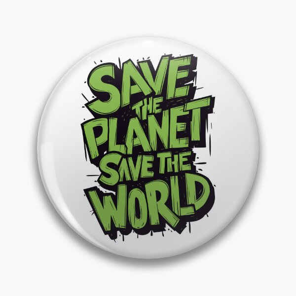 Item preview, Earth Day Save The Planet Save The World Global Warming Nature designed and sold by Quirky Shirts.