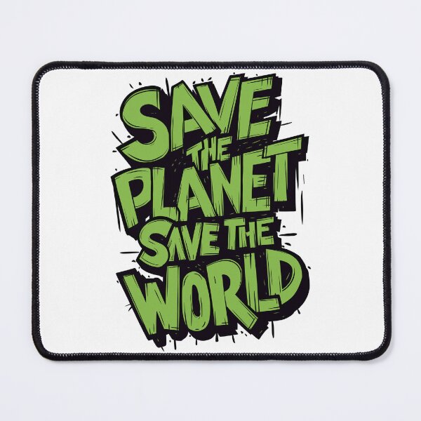 Item preview, Earth Day Save The Planet Save The World Global Warming Nature designed and sold by Quirky Shirts.