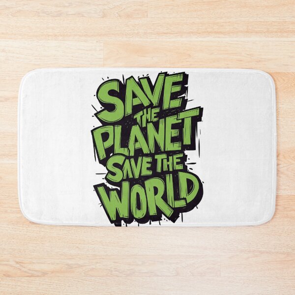 Item preview, Earth Day Save The Planet Save The World Global Warming Nature designed and sold by Quirky Shirts.