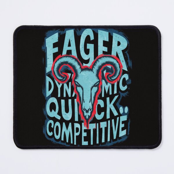 Item preview, Zodiac Sign Aries designed and sold by HOMEDESIGNPRINT.