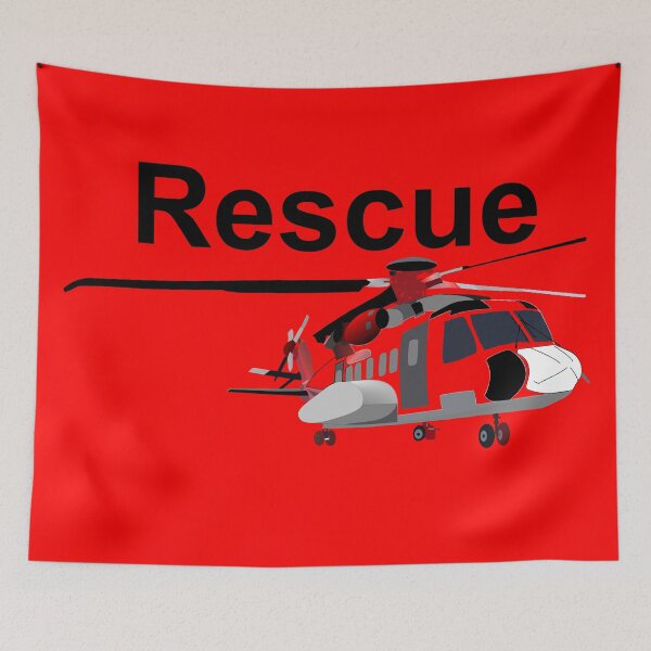 Item preview, Rescue Helicopter designed and sold by Edgar Moya.