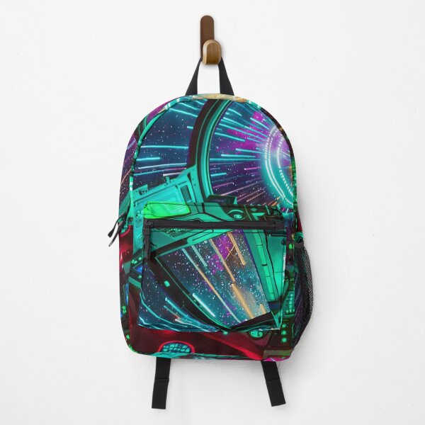 Item preview, Starship Cockpit in Hyperspace Leap Green designed and sold by Synthwave Poem.
