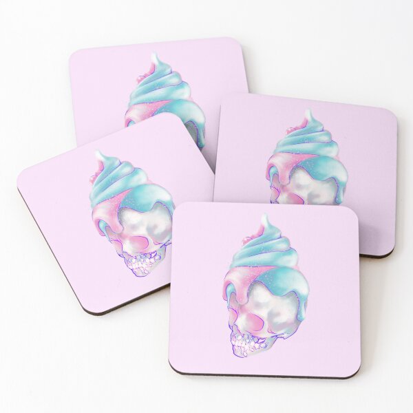 Item preview, Creepy Cotton Candy Child Skull designed and sold by Benjamin Lou.