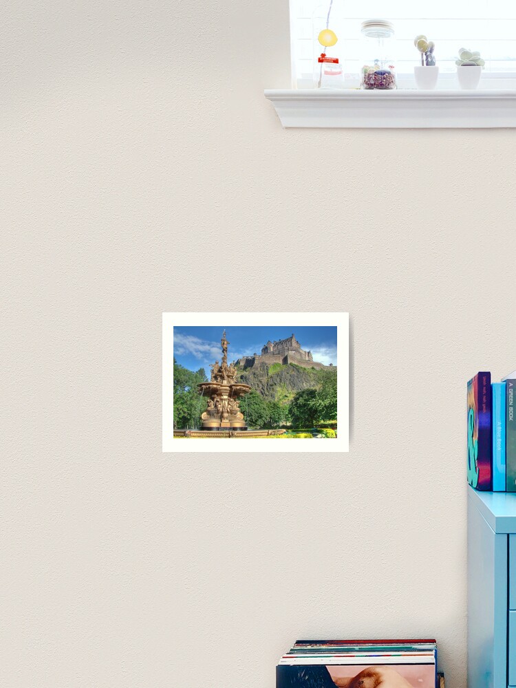 Thumbnail 1 of 3, Art Print, Edinburgh Castle , Scotland designed and sold by David Rankin.