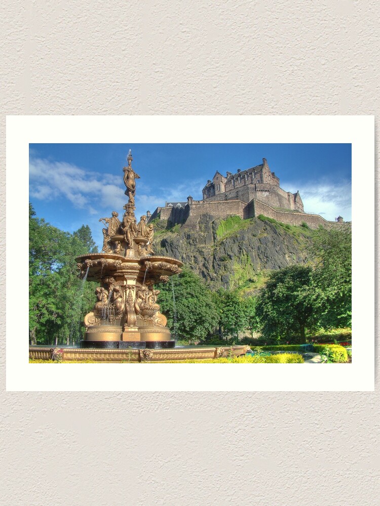 Thumbnail 2 of 3, Art Print, Edinburgh Castle , Scotland designed and sold by David Rankin.