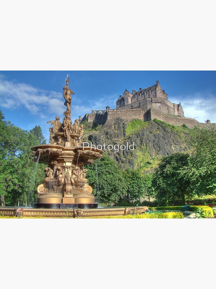 Edinburgh Castle , Scotland by goldyart