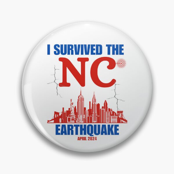 Item preview, I Survived The NYC Earthquake designed and sold by ANNINOART ⭐⭐⭐⭐⭐.