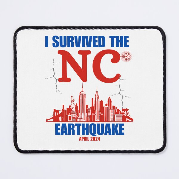 Item preview, I Survived The NYC Earthquake designed and sold by ANNINOART ⭐⭐⭐⭐⭐.