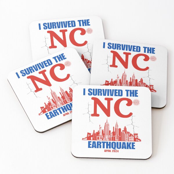Item preview, I Survived The NYC Earthquake designed and sold by ANNINOART ⭐⭐⭐⭐⭐.