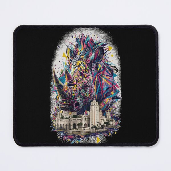 Item preview, Conceptual illustration- rhino and city designed and sold by WildernessTints.