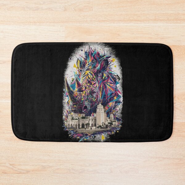 Item preview, Conceptual illustration- rhino and city designed and sold by WildernessTints.