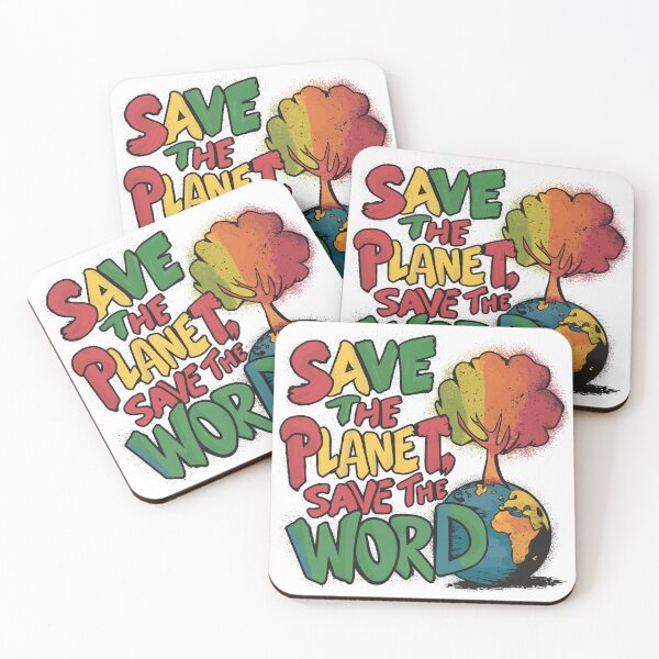 Item preview, Earth Day Save The Planet Save The World Recycle Reuse designed and sold by Quirky Shirts.