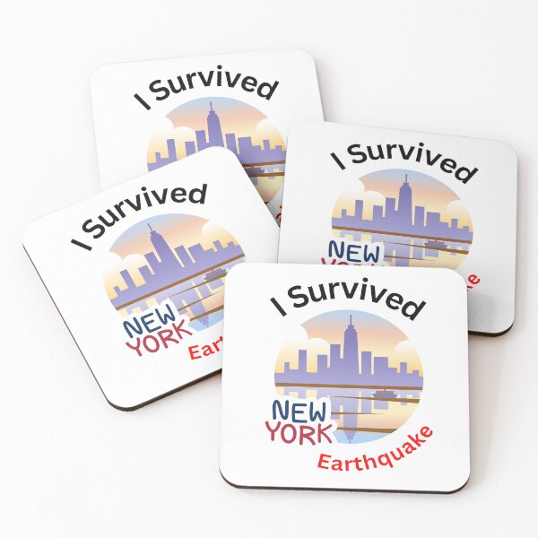 Item preview, I survived the NYC earthquake  designed and sold by Echo Aesthetics.