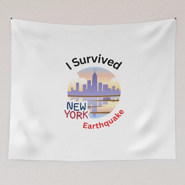 Item preview, I survived the NYC earthquake  designed and sold by Echo Aesthetics.