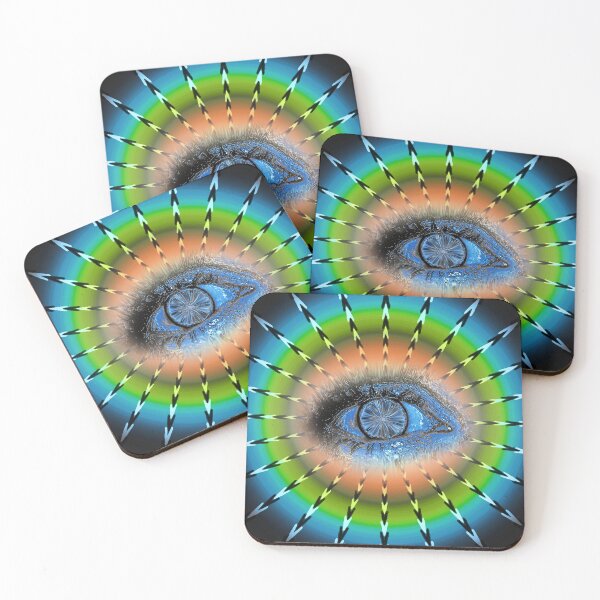 Item preview, PeacefulVision-Blue designed and sold by Klaus Bremner (Autotelic Art).