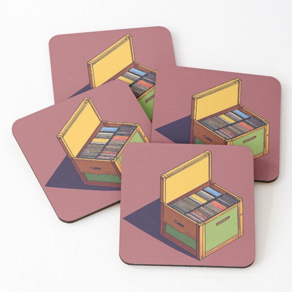 Item preview, Vintage Retro Record Album Spines designed and sold by Lion-style.