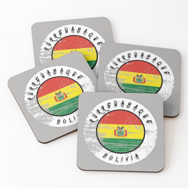 Item preview, Rurrenabaque Bolivia Vintage Flag designed and sold by TravelPenguin.