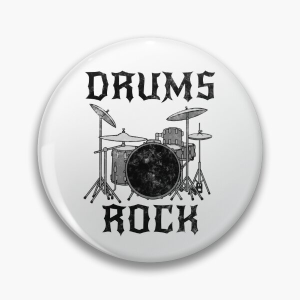 Item preview, Drums Rock, Drummer Drum Teacher Heavy Rock Musician designed and sold by doodlerob.