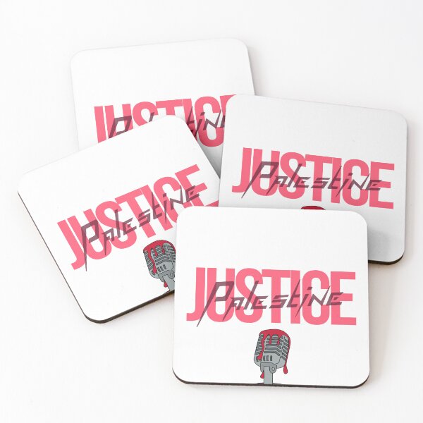 Item preview, Demanding Justice: Typographic Design for Palestine with Bloodied Mic designed and sold by DigitalGraphic1.