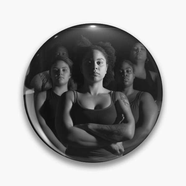 Item preview, Empowered Ensemble Monochrome Portrait designed and sold by palmyst.