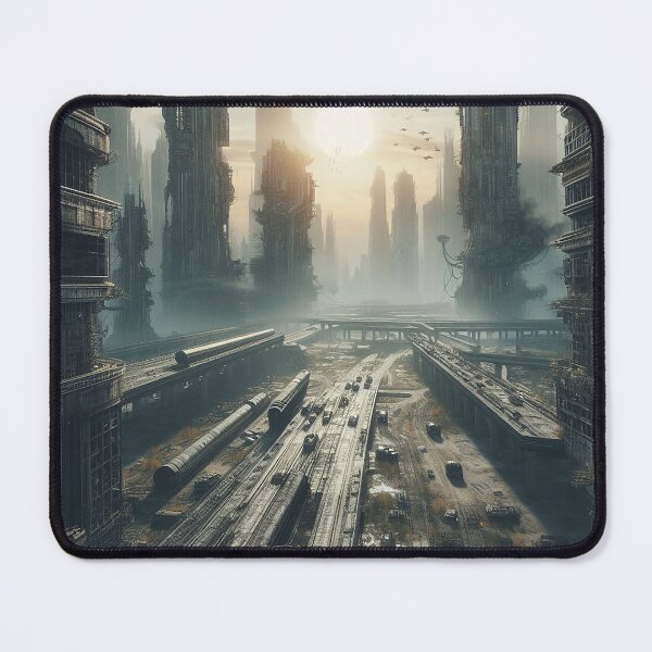 Item preview, Sunrise in the Steel Forest designed and sold by Cerberus-Art.