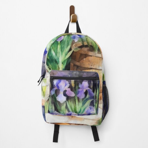 Item preview, Iris Barrels designed and sold by Leslie Montgomery Art.