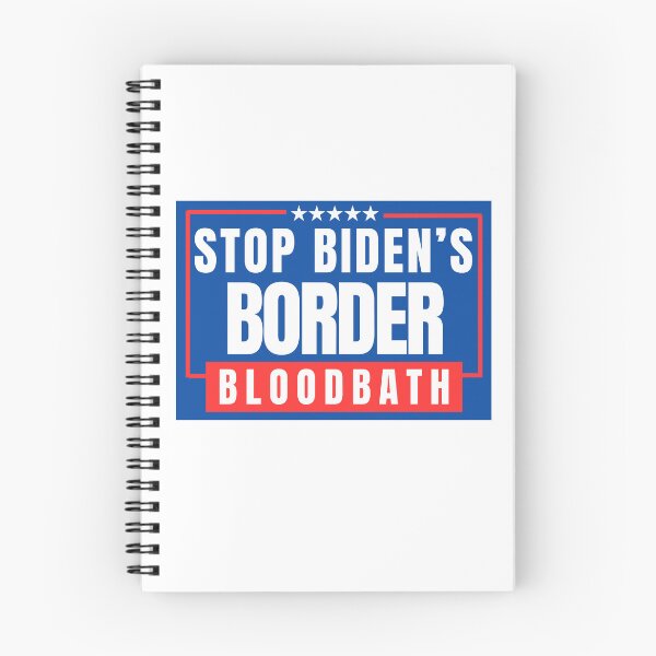 Item preview, Stop Biden's Border Bloodbath  designed and sold by ANNINOART ⭐⭐⭐⭐⭐.
