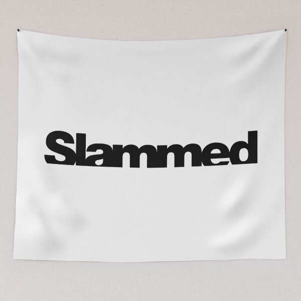 Item preview, Slammed (Black Text) designed and sold by STUDIO-72.