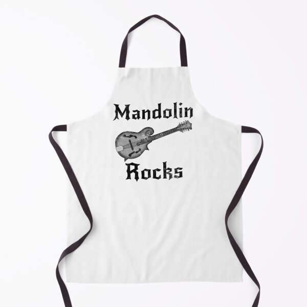 Item preview, Mandolin Rocks, Mandolinist Goth Heavy Rock Musician designed and sold by doodlerob.