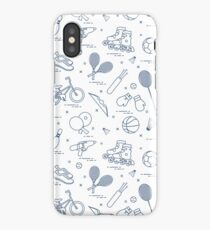 Equipment for sports activities for children. iPhone Case/Skin