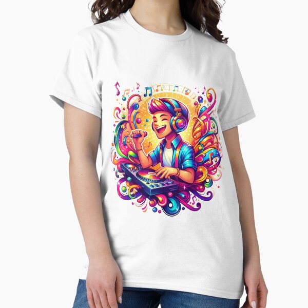 Item preview, Vibrant Beats, DJ designed and sold by Skipy-shop.