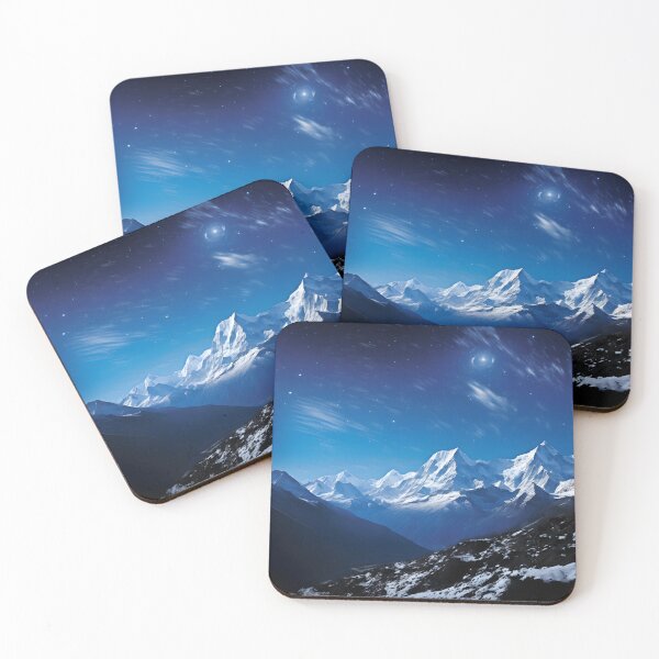 Item preview, Winter Wonderland: Himalayan Landscape at Night designed and sold by Shirtastically.