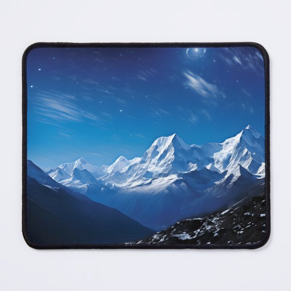 Item preview, Winter Wonderland: Himalayan Landscape at Night designed and sold by Shirtastically.