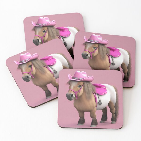 Item preview,  Fat Pony - Pink Cowgil designed and sold by Ann-Marle.