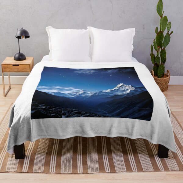 Item preview, Winter Wonderland: Himalayan Landscape at Night designed and sold by Shirtastically.