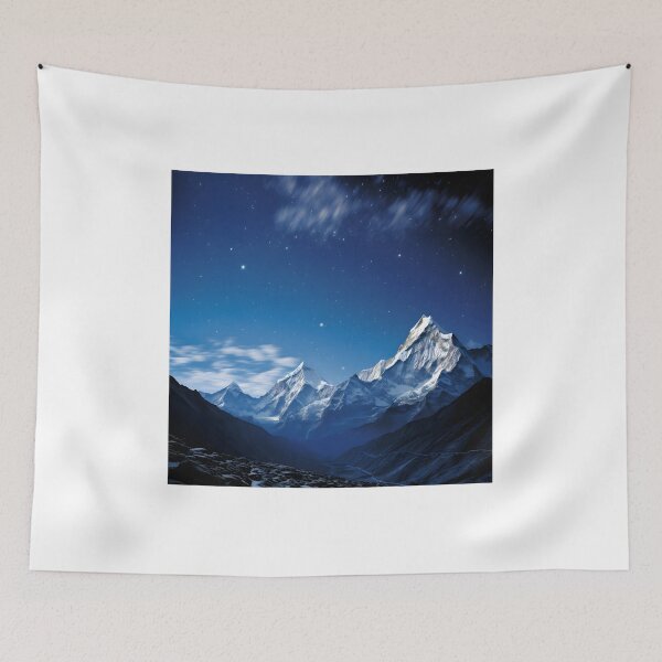 Item preview, Winter Wonderland: Himalayan Landscape at Night designed and sold by Shirtastically.
