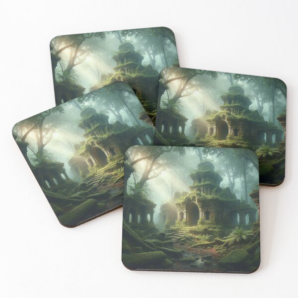 Item preview, Lost Temples in the Cloud Forest designed and sold by Cerberus-Art.