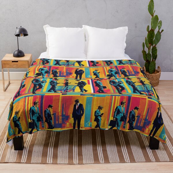 Item preview, Political pop art patterns designed and sold by Juliet Thomas.
